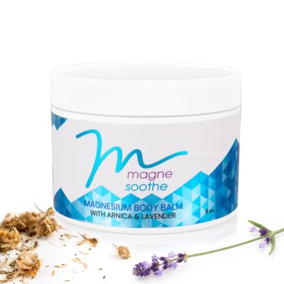MagneSoothe Topical Magnesium Body Balm - 8 oz Jar