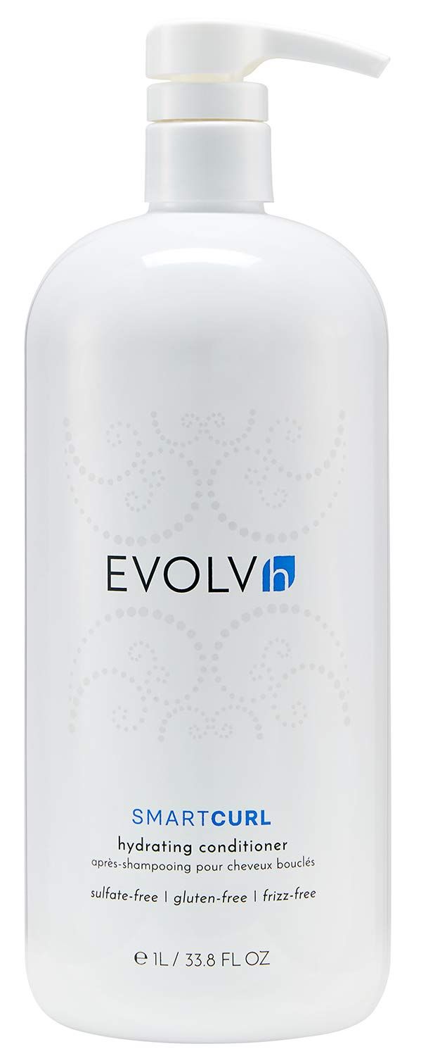 EVOLVh - Natural SmartCurl Hydrating Conditioner Vegan, Non-Toxic, Clean Hair Care (33.8 fl oz 1L)