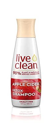 Live Clean Shampoo, Clarifying Apple Cider, 12 Oz