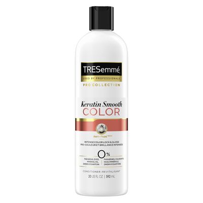 TRESemm Conditioner for Color Treated Hair Keratin Smooth Color that Prolongs Color and Extends the Time Between Coloring 20 oz
