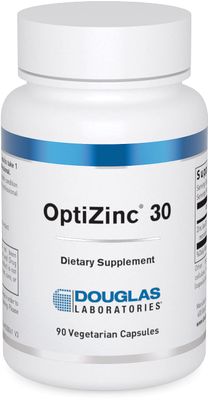 Douglas Laboratories Opti Zinc 30 mg. Zinc Monomethionine Supports Immune Function and Healthy Skin 90 Capsules