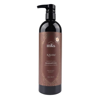 MKS eco Kahm Smoothing Shampoo, Original Scent - 25 fl oz - Cleanse, Moisturize Repair Hair - With Moroccan Argan Oil, Hemp Seed Oil Vegetable Keratin Protein - Vegan, Cruelty Free