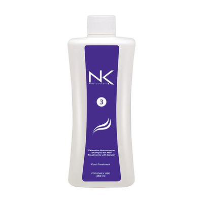 NK Professional Care Extensive Maintenance Shampoo Step 3 for All Hair Types, Moisturizing with Milk Protein, Shine with Betaine, Smoothening, Split Ends, 15 Oz