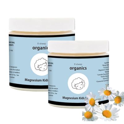 Uioecn 2PCS Organics Magnesium Lotion for Kids,Magnesium Lotion, Topical Magnesium Cream, Without Melatonin, Helps Kids Stay Calm at Bedtime and During The Night