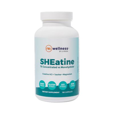 Reignite Wellness by JJ Virgin SHEatine Creatine HCL, Taurine Magnesium Glycinate 180 Capsules
