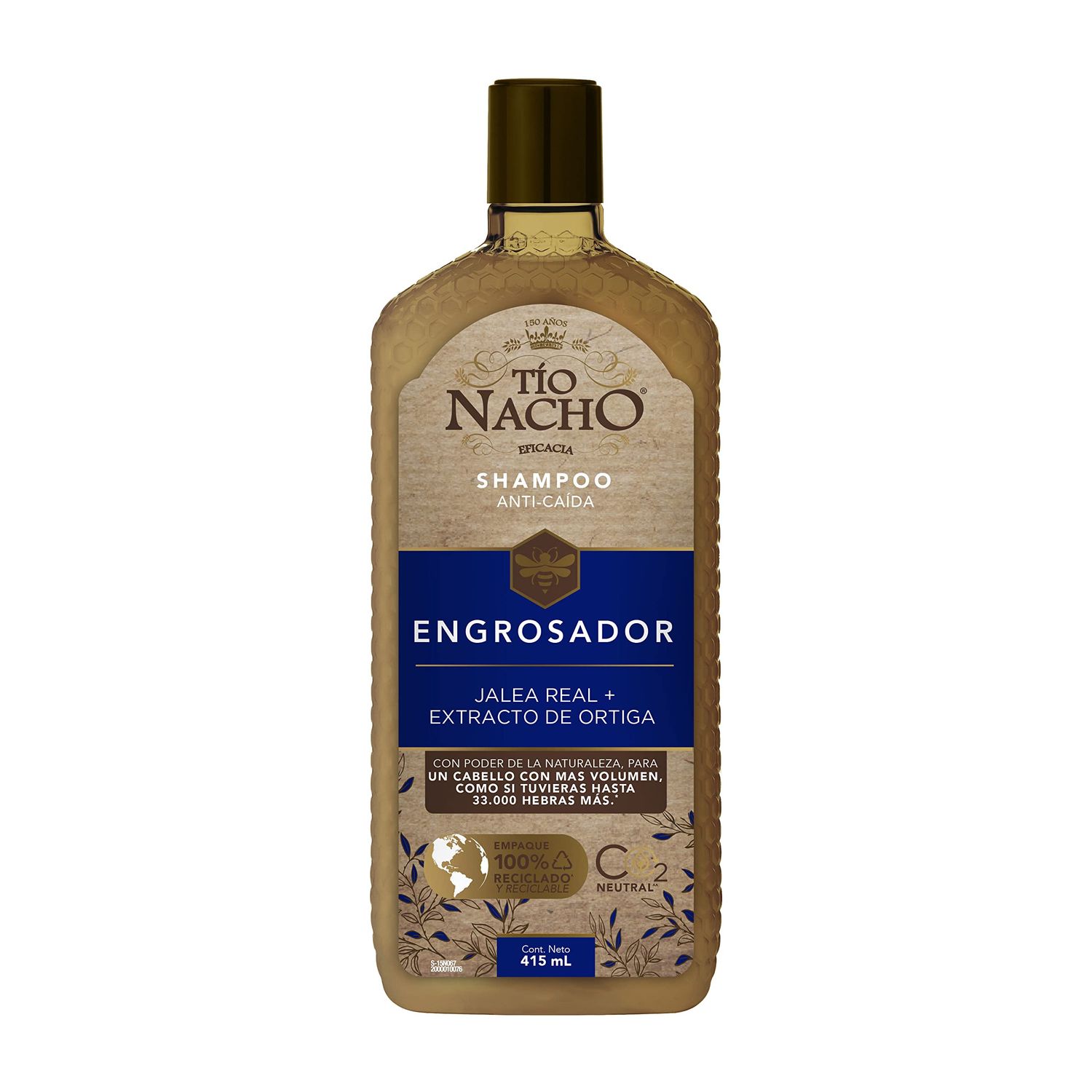 T o Nacho Engrosador Shampoo 415 ml