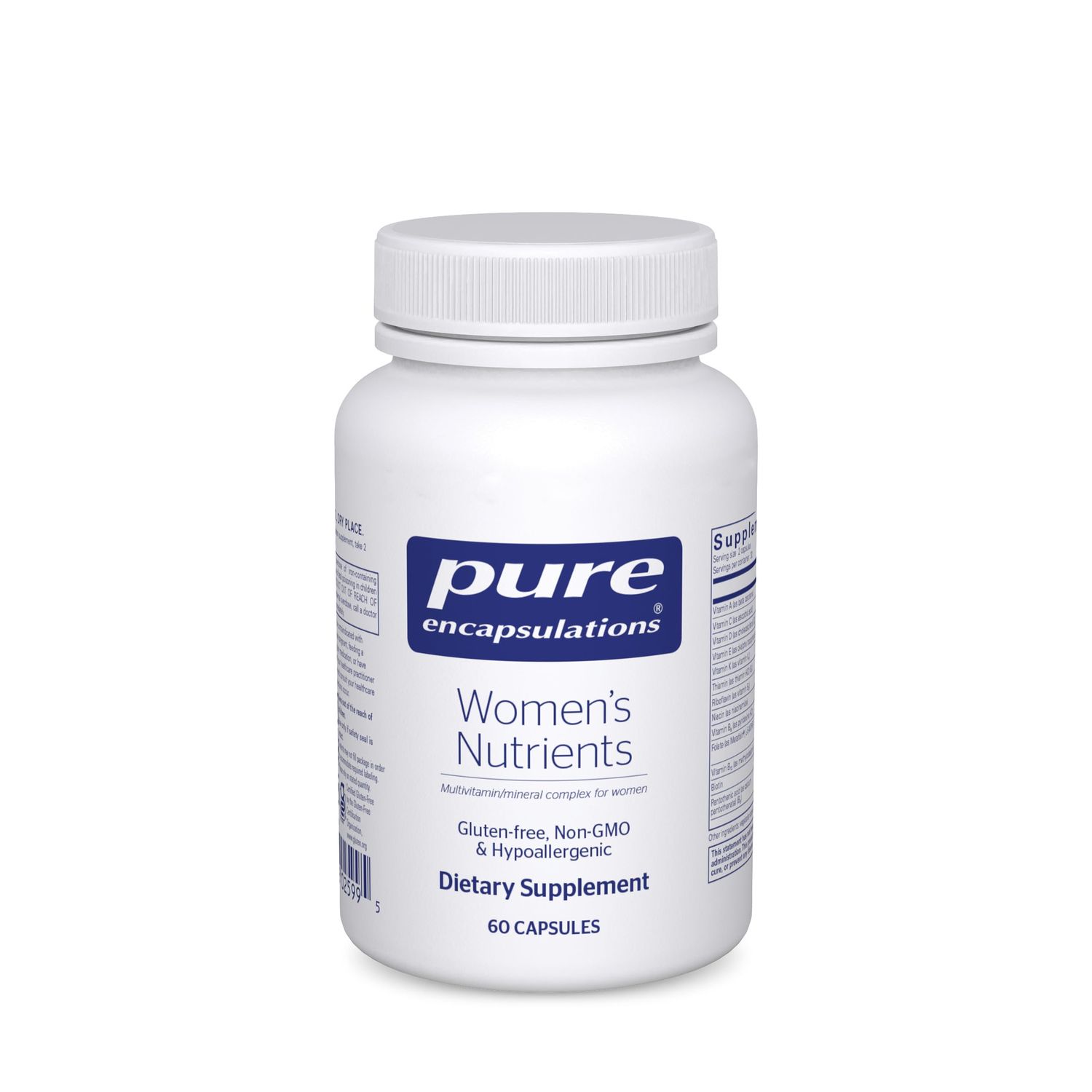 Pure Encapsulations Women&#39;s Nutrients - MultivitaminMineral Complex for Women - 60 Capsules