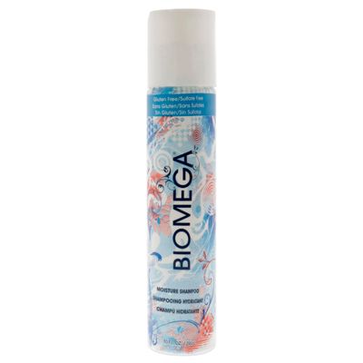 BIOMEGA Moisture Shampoo, Hydrating Formula Cleanses, and Infuses Hair with Omega-Rich Moisturizers and Keratin Amino Acids, 10 oz