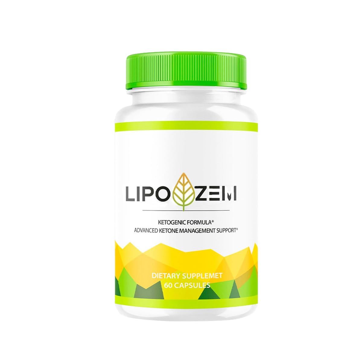 Lip-o-zem Advanced Formula BHB Supplement Capsules for Energy, Vitality and Wellness Support, 100 Natural, Vegan, Gluten-Free, Magnesium, Calcium BHB Supplement,60 Count