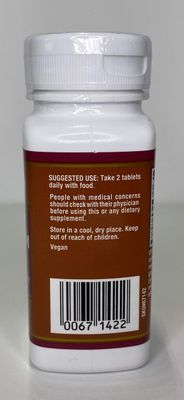Trader Joe's Calcium Magnesium Zinc 60 Tablet