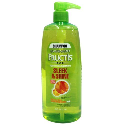 Garnier Fructis Shampoo Sleek Shine - Pump - 40 oz.