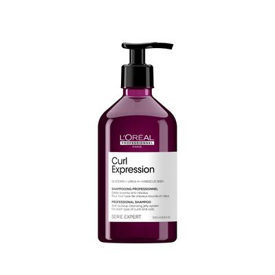 L&#39;Or al Professionnel Paris Curl Expression Anti Buildup Shampoo - Gently Cleanses Eliminates Buildup For Curly and Coily Hair Types, Sulfate, Paraben Silicone Free