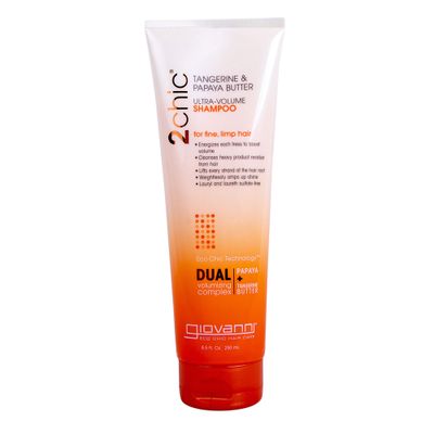 Giovanni Cosmetics 2chic Ultra-Volume Shampoo, TangerinePapaya Butter, 8.5 Ounce