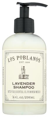 LOS POBLANOS Lavender Shampoo, 8 FZ