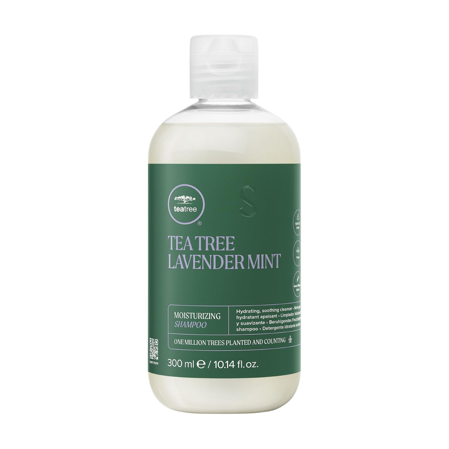 Tea Tree Lavender Mint Moisturizing Shampoo, Hydrates Soothes, For Coarse Dry Hair, 10.14 fl. oz.