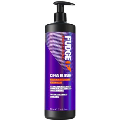Shampoo by Fudge Clean Blonde Violet-Toning Shampoo 1000ml