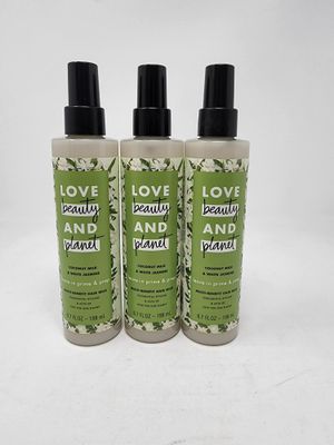Love Beauty And Planet Coconut Milk White Jasmine Leave in Prime and Prep Hair Milk PACK OF 3
