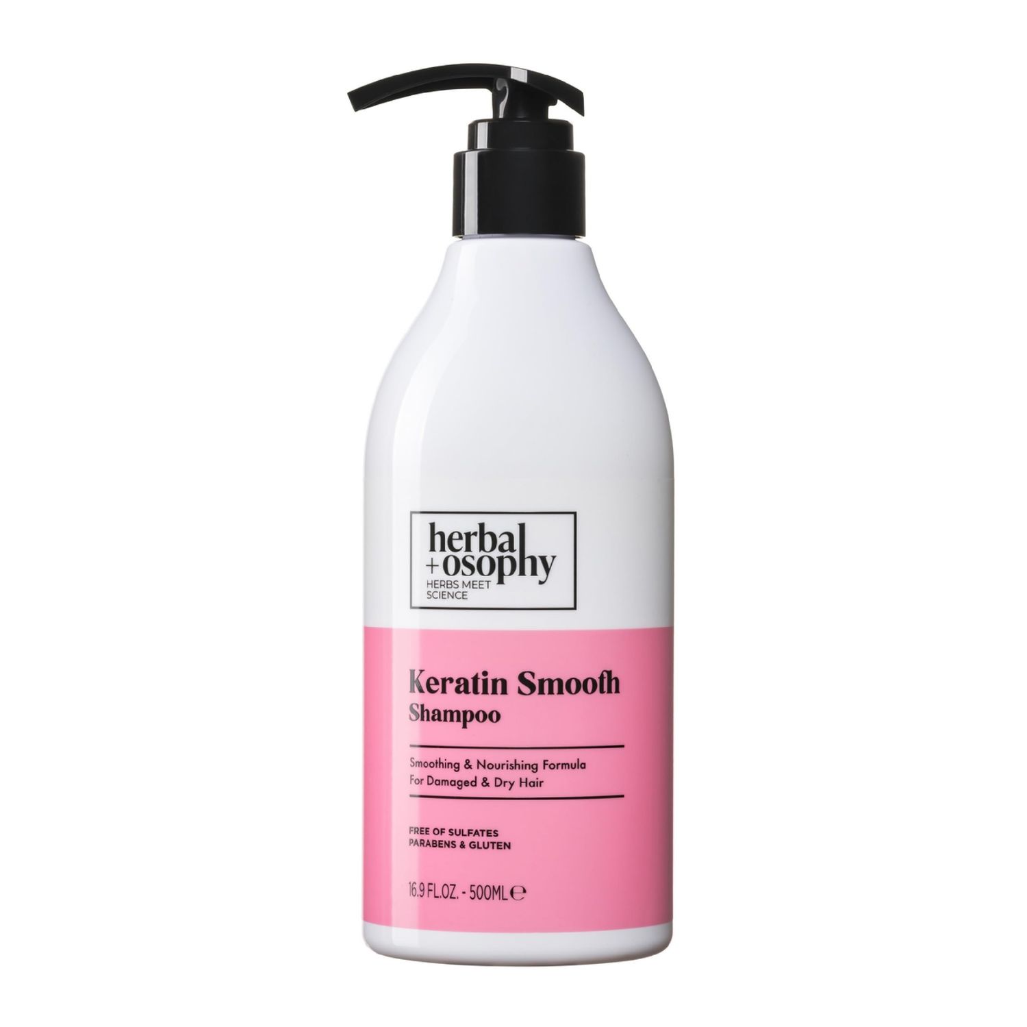Herbalosophy Keratin Smooth Shampoo 16.9 Fl.Oz