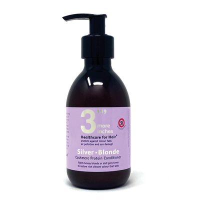 3&#39;&#39;&#39;More Inches Silver Blonde Conditioner - Color Correcting Purple Conditioner For Blonde Hair - Anti Brassy, Yellow Tones - Toning Violet Pigment - Sulphate Free - Hair Care by Michael Van Clarke