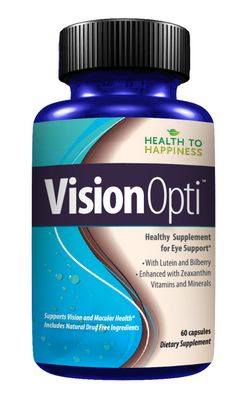 Vision Opti - Eye Health Supplement with Lutein, Zeaxanthin, Selenium, Zinc, and Vitamins A C 60 Capsules