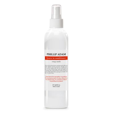 Phillip Adam Orange Vanilla Leave In Conditioner For All Types of Hair - Hydrates, Detangles Reduces Frizz - All Natural Based Ingredients - 8 fl. oz