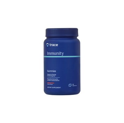 Trace Minerals Immunity Gummies - Support Healthy Immune System Function - Zinc Vitamin C Supplement with Antioxidant Properties - Supplement with Vitamin D - Cherry, 60 Gummies (30 Servings)