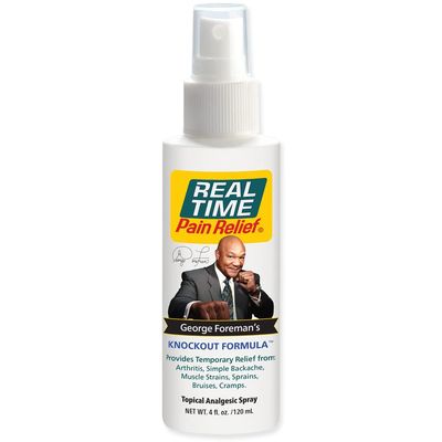 Real Time Pain Relief Knockout Formula - 4oz Spray Advanced Blend with 24 Natural Ingredients Relief for Muscle Pain, Arthritis, Cramps, and More Includes Arnica, Turmeric, Magnesium Oil