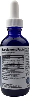 Trace Minerals Ionic Chromium 550 mcg - Dietary Supplement to Support Energy Muscle Growth - Liquid Drop Supplement with Magnesium, Chromium, Chloride More - 2 fl oz (About 48 Servings)