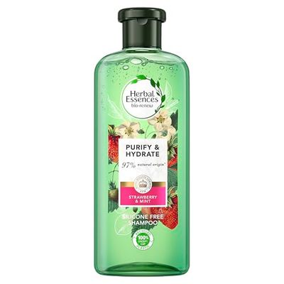 Herbal Essences Bio:Renew Clean White Strawberry Sweet Mint Shampoo (400ml)