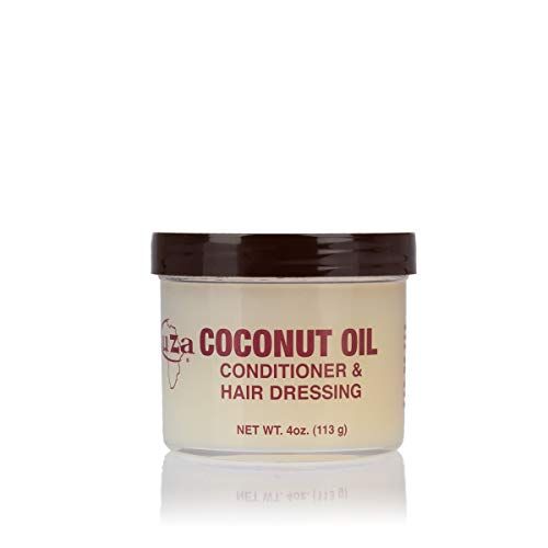Kuza Coconut Oil Conditioner Hair Dressing - for Healthier Hair, 4 oz