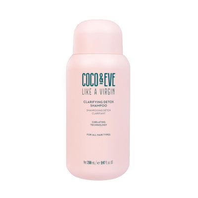 Coco and Eve Clarifying Detox Shampoo. Remove Hard Water Product Build Up. With Hibiscus Cider Vinegar to Detox Scalp. Color Safe Non-Stripping. (280 ml)