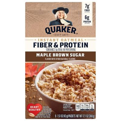 Quaker Instant Oatmeal, Maple Brown Sugar, 12.1 Oz