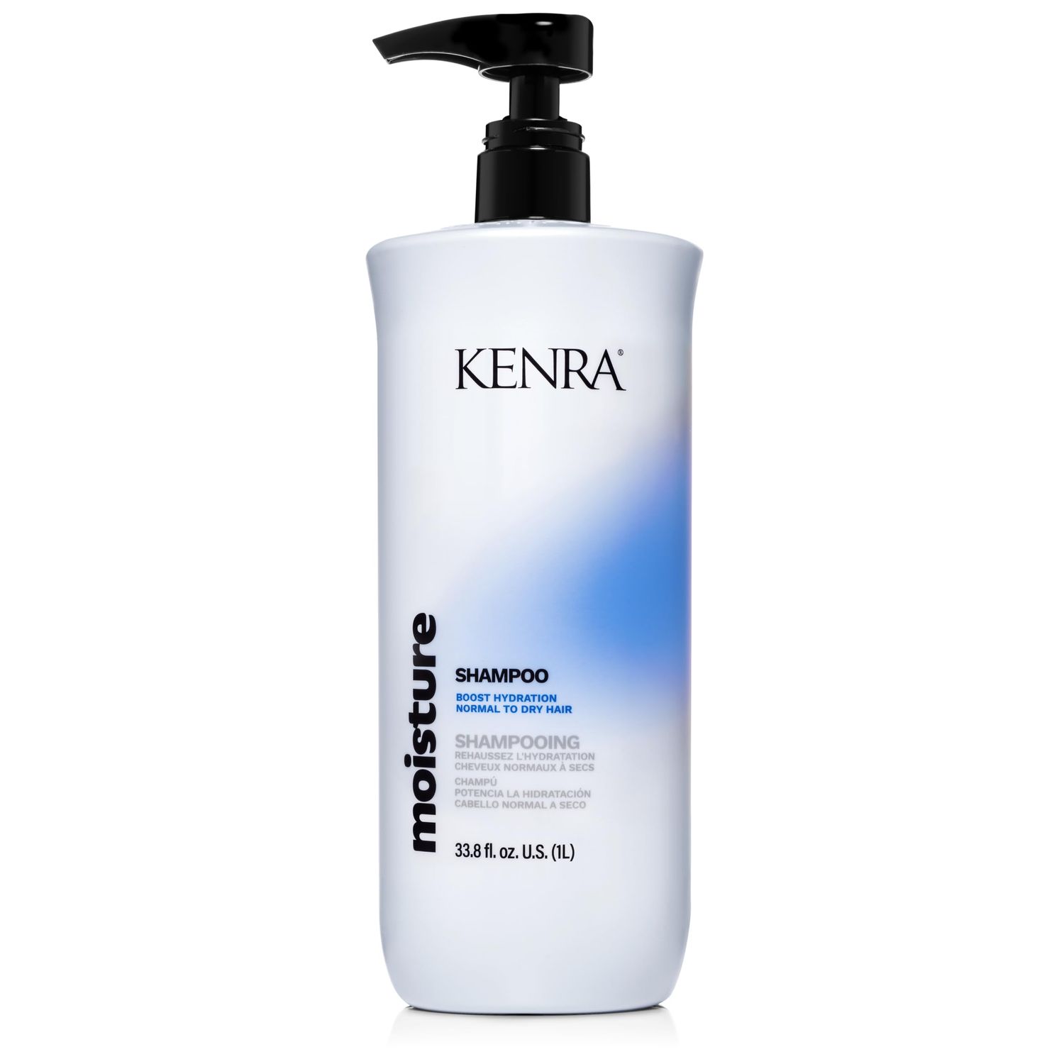 Kenra Moisture Shampoo Boost Hydration Improve Manageability and Shine Nourish Dry Hair Color Safe Efforless Detangling Normal to Dry Hair 33.8 fl. oz.