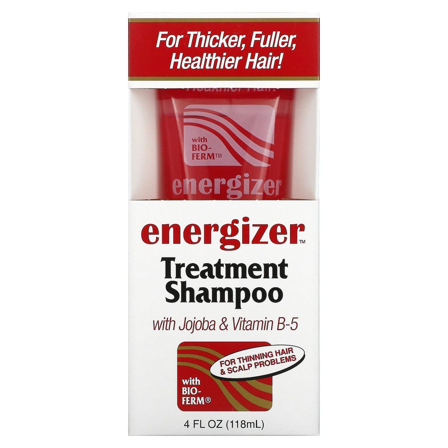 Energizer Treatment Shampoo, 4-Ounces (Pack of 2)