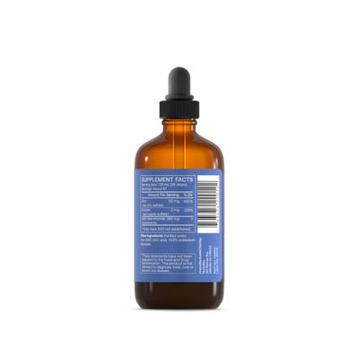 BodyBio Ionic Liquid Zinc Drops 2 oz Immune Health Cell Repair Antioxidant Ultimate Absorption No Additives Concentrated Liquid Zinc Supplement for Adults Kids