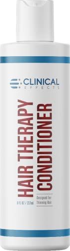 Clinical Effects Hair Therapy Conditioner - Hair Growth Conditioner for Men and Women - Deep Conditioner with Biotin, Saw Palmetto and Panthenol - Made in the USA - 8 Fl oz