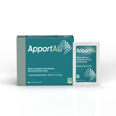 PHARMANUTRA ApportAL Multivitamin Mineral Supplement - 19 Nutrients for Energy, Immunity Muscle Recovery - with Sucrosomial Iron, Magnesium, Zinc, Selenium Vitamins - 14 Sachets