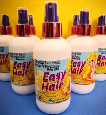 Doll Hair Wig Detangler and Conditioner (8oz-Single bottle) -Detergent Free Since 2004