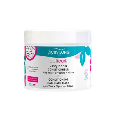 Activilong Acticurl Conditioning Mask - Optimal Nutrition, Easy Detangling, and Fortified Suppleness - Beautifully Nourished Hair - 300 ml