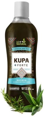 LONATURAL Shampoo KUPA FORTE (13.5 fl oz) with Rosemary Aloe Vera HUICHOL MAXIMUM CONCENTRATION Shampoo Con Romero Sabila HUICHOL