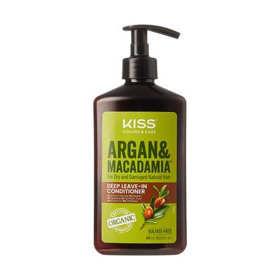 KISS Color Care Argan Macadamia For Dry and Damaged Natural Hair (Leave-In Conditioner)