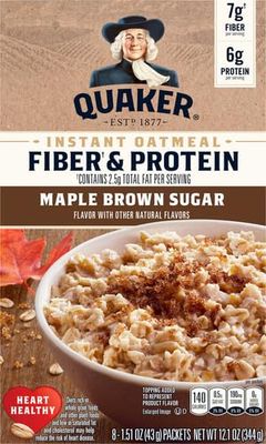 Quaker Instant Oatmeal, Maple Brown Sugar, 12.1 Oz