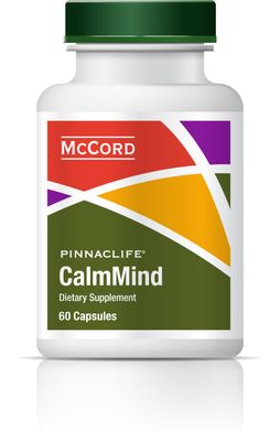 Pinnaclife Olivamine CalmMind Vitamins 60 Capsules with Olive Leaf Extract, B Vitamins, Magnesium Glycinate, and Curcumin