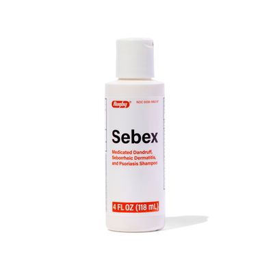 Rugby Sebex Medicated Dandruff Shampoo for Women and Men - 2 Sulfur and 2 Salicylic Acid Anti-Dandruff Shampoo - Helps With Symptoms of Seborrheic Dermatitis and Psoriasis - 4 Oz. (1 Pack)
