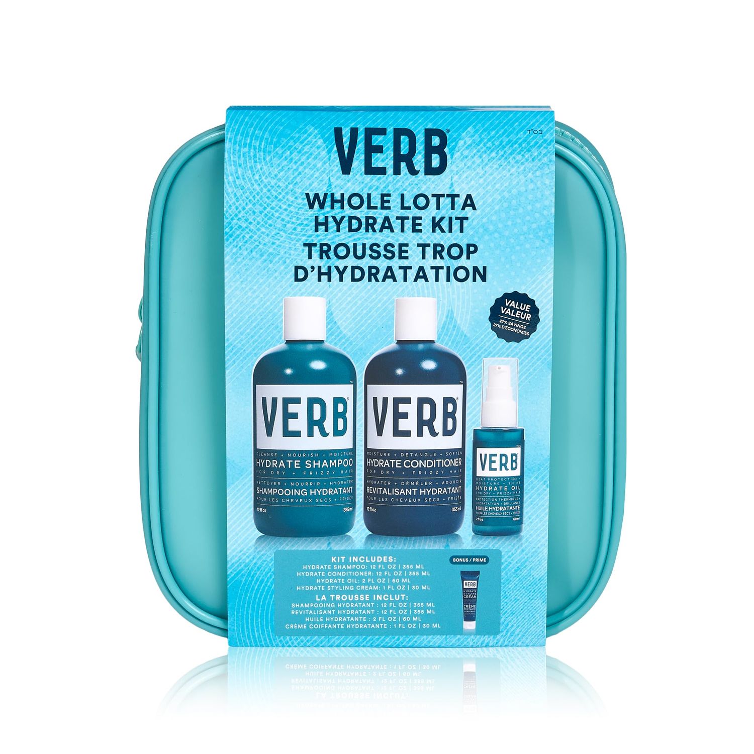 VERB Whole Lotta Hydrate Kit, 4pc