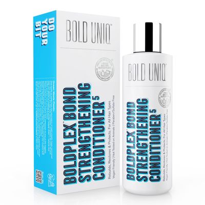BoldPlex 5 Bond Strengthening Protein Conditioner for Dry Damaged hair - Hydrating Formula for Curly, Dry, Colored, Frizzy, Broken or Bleached Hair Types. Cruelty-free Vegan