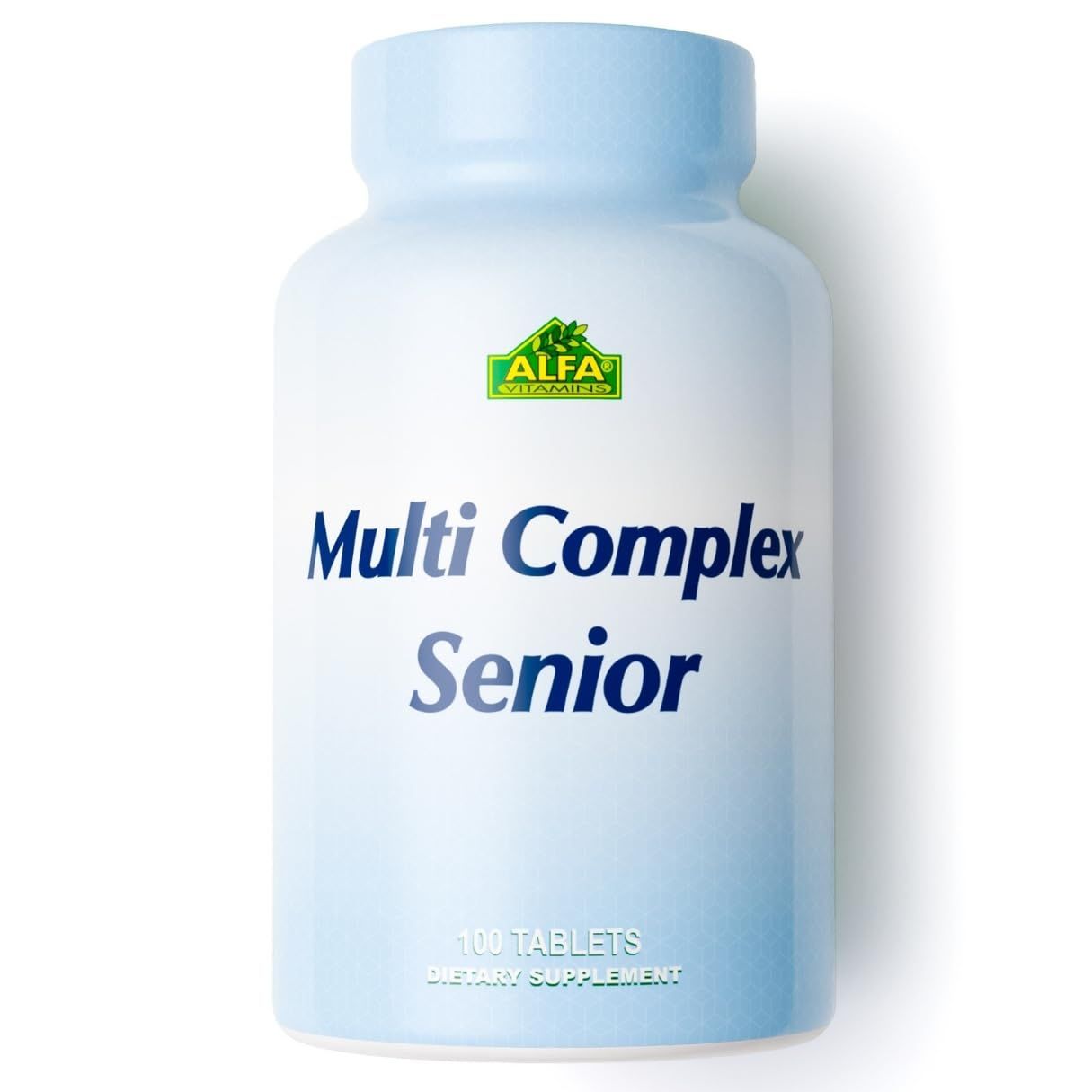 Multi Complex Senior - Nutritional Vitamins Minerals for People Over 50 - Supports Cellular Energy Production and Every Day Health- 100 Tablets