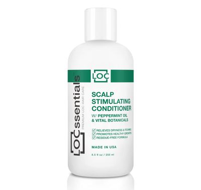 LOCssentials Scalp Stimulating Conditioner for Dreadlocks - Professional Dreadlock Conditioner for Locs, Interlocks, Sisterlocks, Microlocs, Twists - with Peppermint Oil Botanicals - Silicone-Free