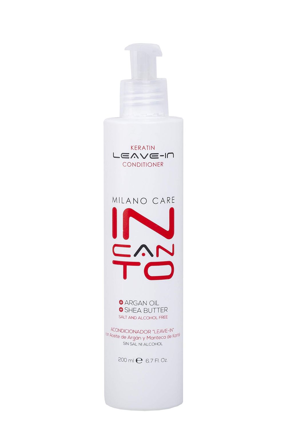 Milano Care Incanto Keratin Leave-In Conditioner - Anti-Frizz Keratin Protein Conditioner Infused with Argan Oil Shea Butter - Nourishing Hair Repair Treatment