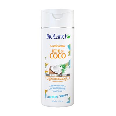 Bioland Coconut Milk Conditioner - Ultra-Nourishing Conditioner for Curly Dry Hair - 13.53 fl oz (400mL)